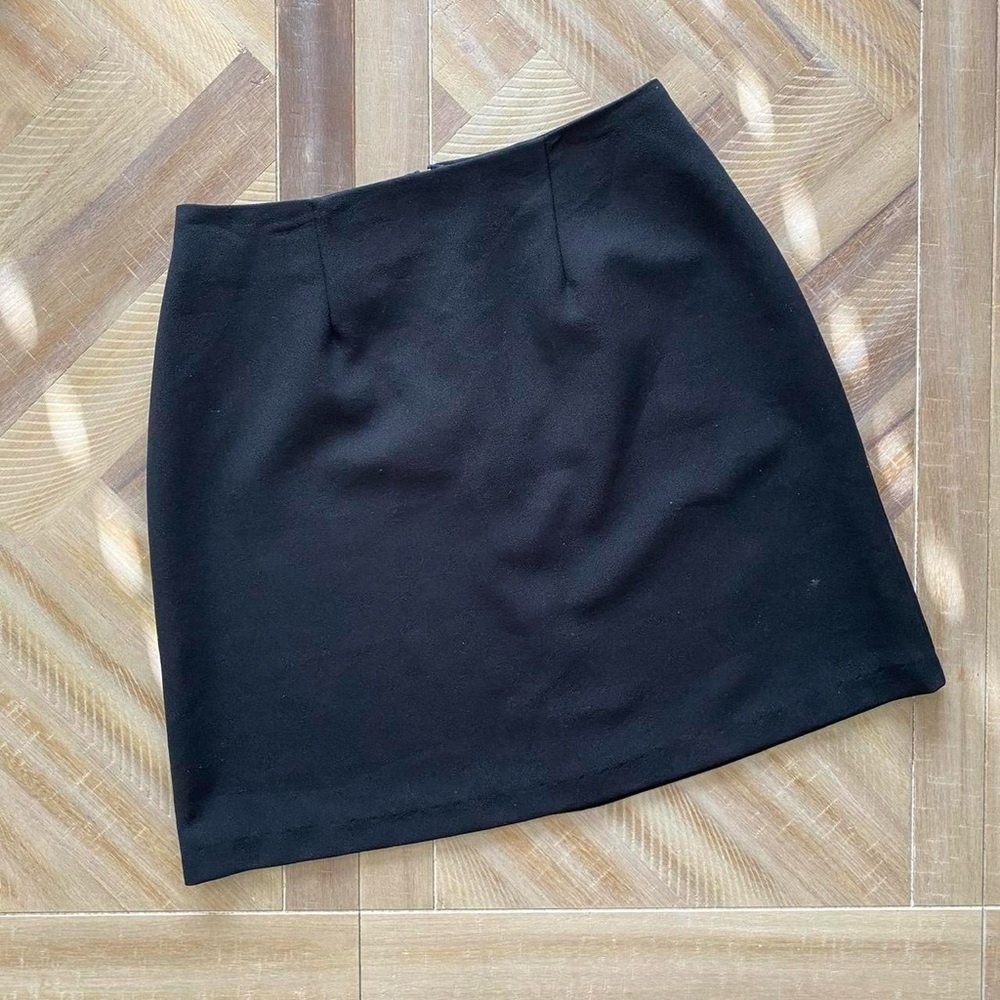 Vintage Black Mini Skirt
